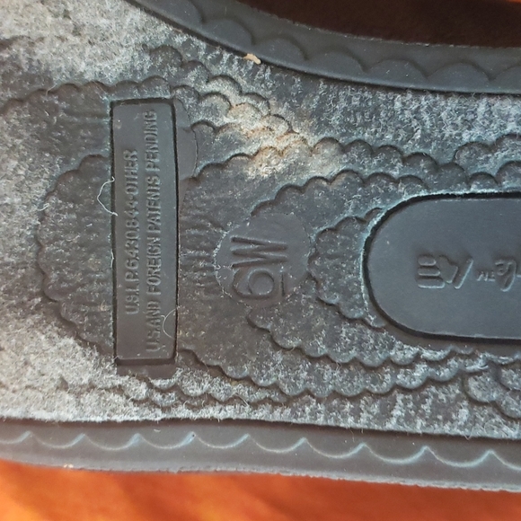 Brown Slide On Flats Size 6 American Eagle Shoes With Bows - Picture 10 of 11